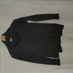 Bartolini Gray Turtleneck Long Sleeve Sweater.  Made in Italy Size S